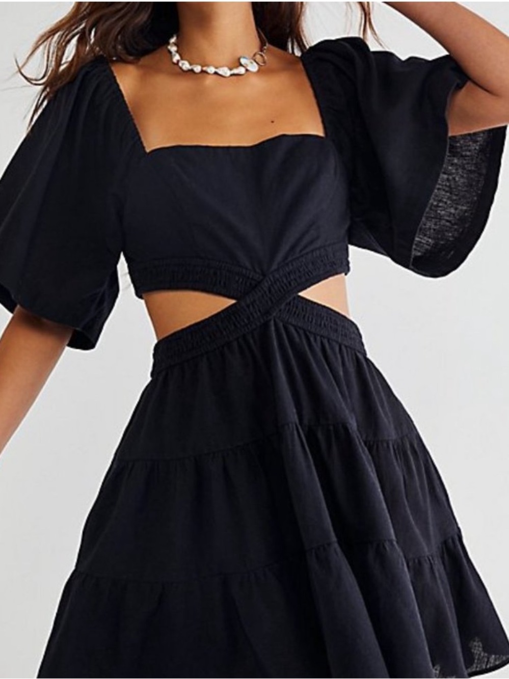 Free People Cross Of Sunlight Mini Endless Summer Dress XS